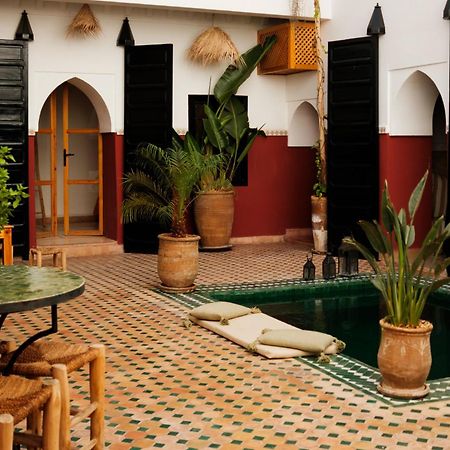 Riad Nanou - Private Riad With Pool & Rooftop Marrakesh Exteriör bild