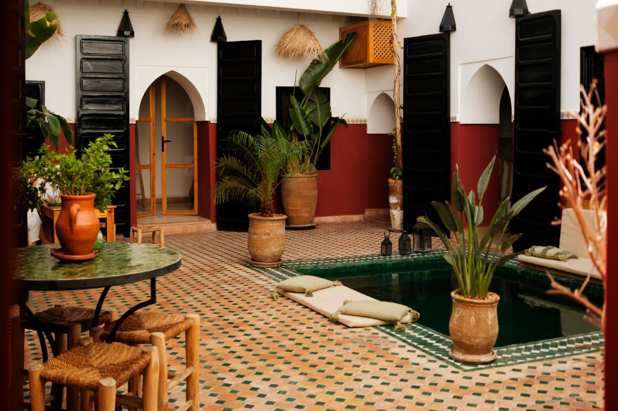 Riad Nanou - Private Riad With Pool & Rooftop Marrakesh Exteriör bild